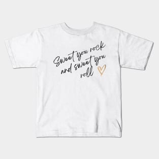 Sweet You Rock and Sweet You Roll - Dave Matthews Band Kids T-Shirt